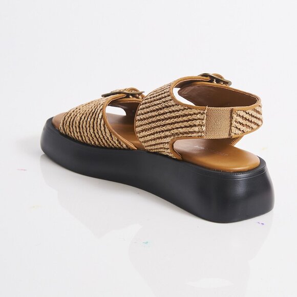 🎉LAST CHANCE🎉 FREE PEOPLE Mandi Weave Sandal / Natural - Picture 7 of 10